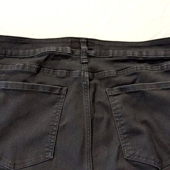 KUT from the Kloth Kelsey Fab Ab Ankle Flare Pants Black Size 14P - Picture 1 of 4